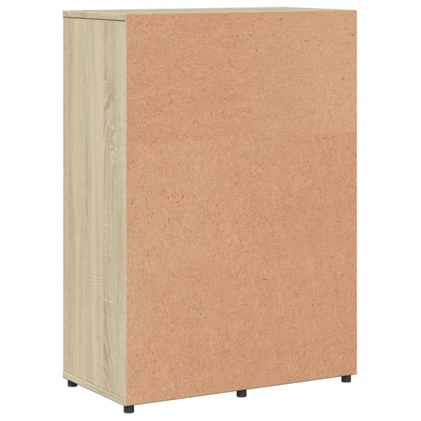 vidaXL Skjenker 2 stk sonoma eik 60x31x84 cm konstruert tre