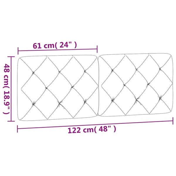 vidaXL gavlpude 120 cm velour lysegrå