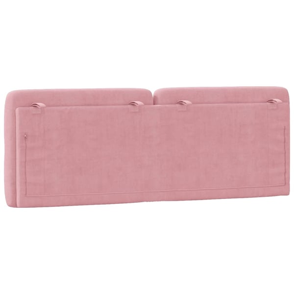 vidaXL gavlpude 120 cm velour pink