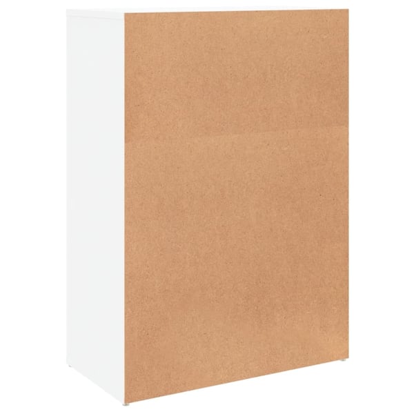 vidaXL skab 60x31x84 cm konstrueret træ hvid