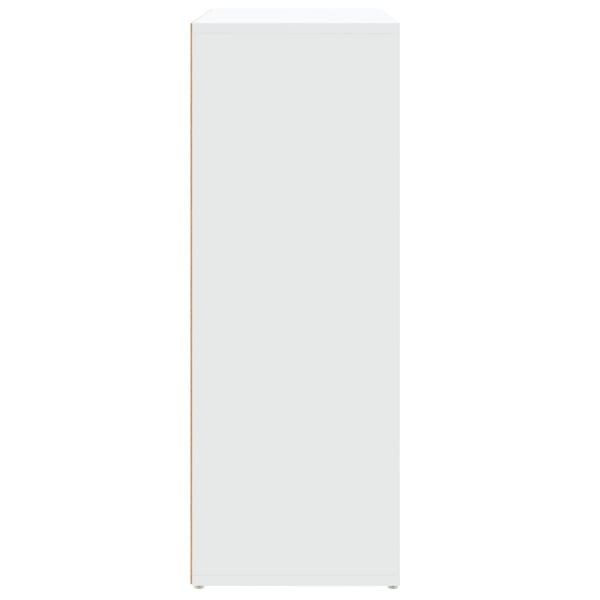 vidaXL skab 60x31x84 cm konstrueret træ hvid