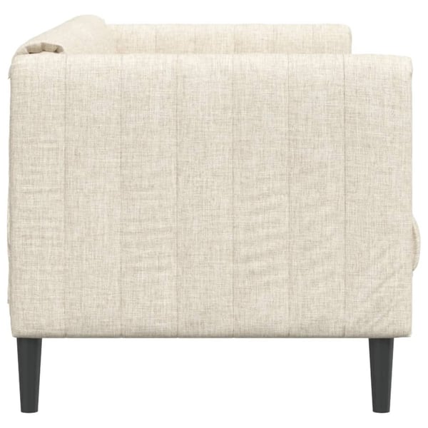 vidaXL 2-personers sofa hør