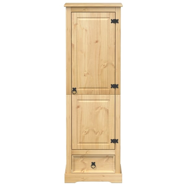 vidaXL Garderobe Corona 55x52x170 cm heltre furu