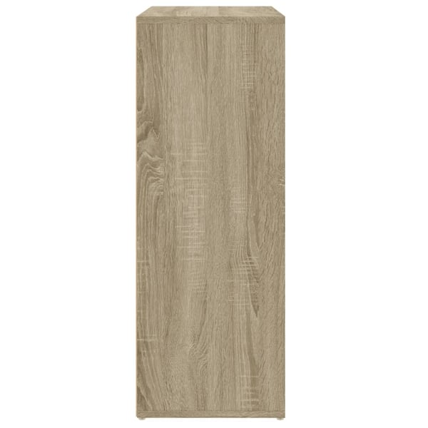 vidaXL Skjenk sonoma eik 60x31x84 cm konstruert tre