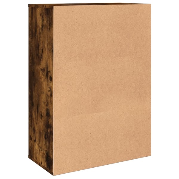 vidaXL Skjenk røkt eik 60x31x84 cm konstruert tre