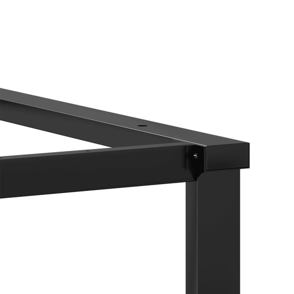 vidaXL bordben til spisebord 160x80x73 cm O-stel stål