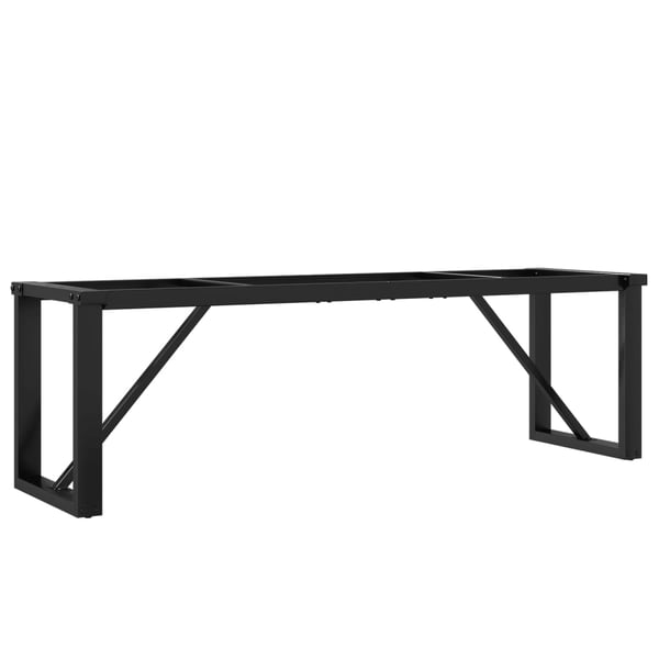 vidaXL bordben til sofabord 140x30x43 cm O-stel stål