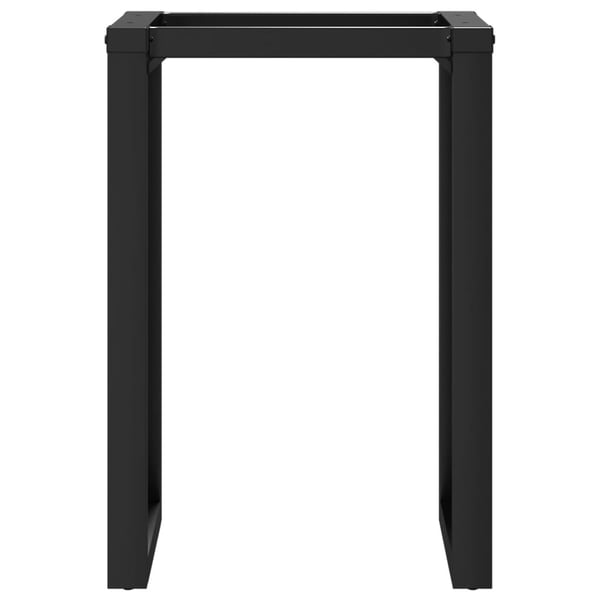 vidaXL Ben for spisebord O-ramme 50x40x73 cm stål