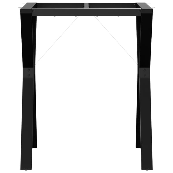 vidaXL Ben for spisebord Y-ramme 60x60x73 cm stål