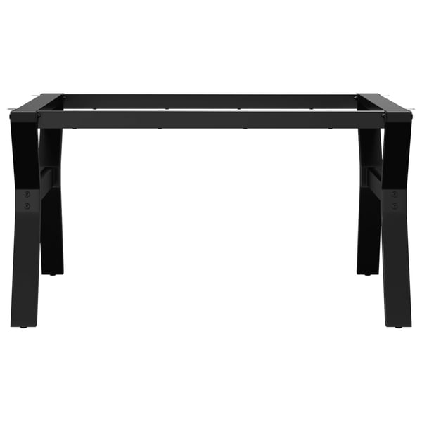 vidaXL Ben for salongbord Y-ramme 80x70x43 cm stål