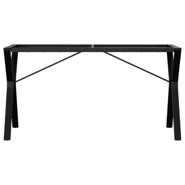 vidaXL Ben for spisebord Y-ramme 140x60x73 cm stål