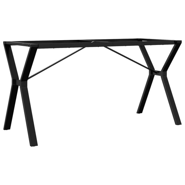 vidaXL Ben for spisebord Y-ramme 140x60x73 cm stål