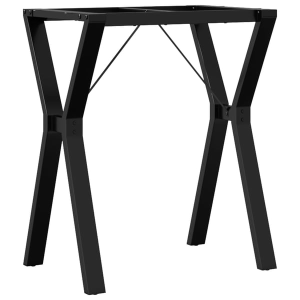 vidaXL Ben for spisebord Y-ramme 60x40x73 cm stål