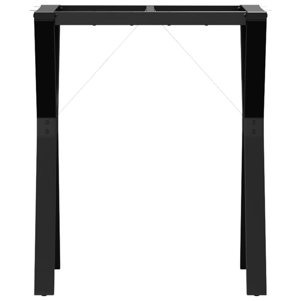 vidaXL Ben for spisebord Y-ramme 60x40x73 cm stål