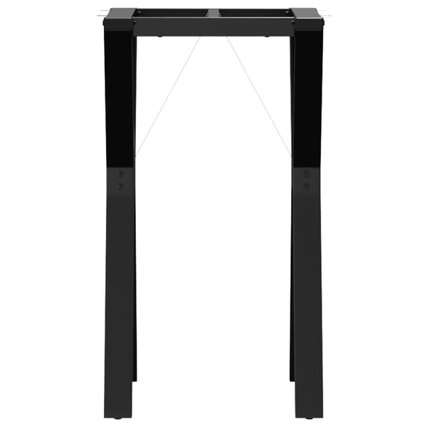 vidaXL bordben til spisebord 40x40x73 cm Y-stel stål