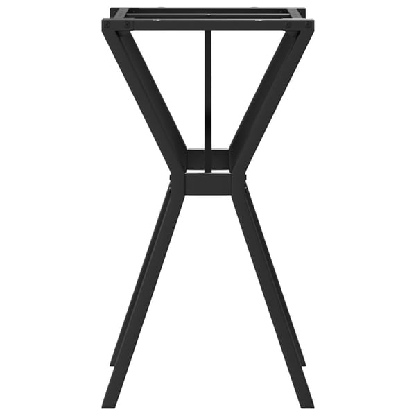 vidaXL Ben for spisebord Y-ramme 50x40x73 cm stål