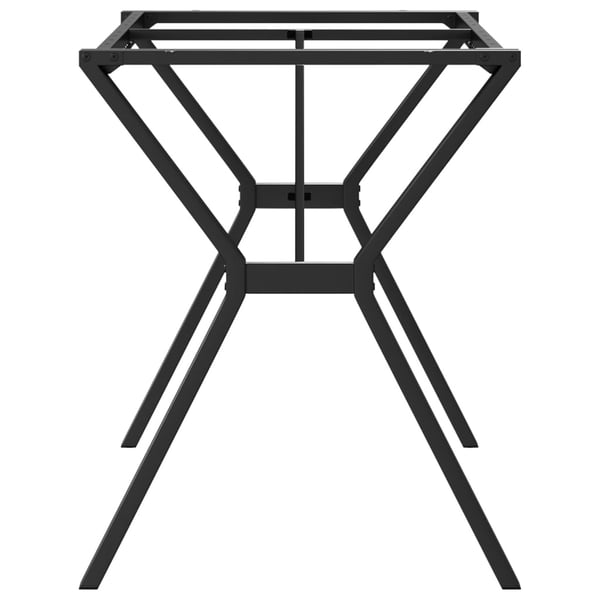 vidaXL Ben for spisebord Y-ramme 120x60x73 cm stål