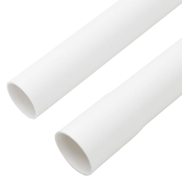 vidaXL kabelkanaler med clips Ø30 mm 10 m PVC