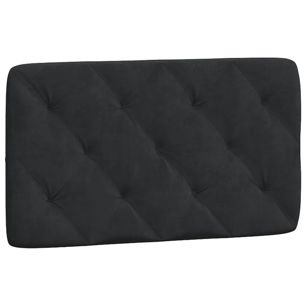 vidaXL Bed with Mattress Black 80x200 cm Velvet