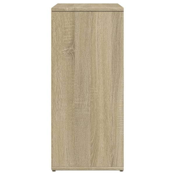 vidaXL Skjenker 2 sonoma eik 60x31x70 cm konstruert tre