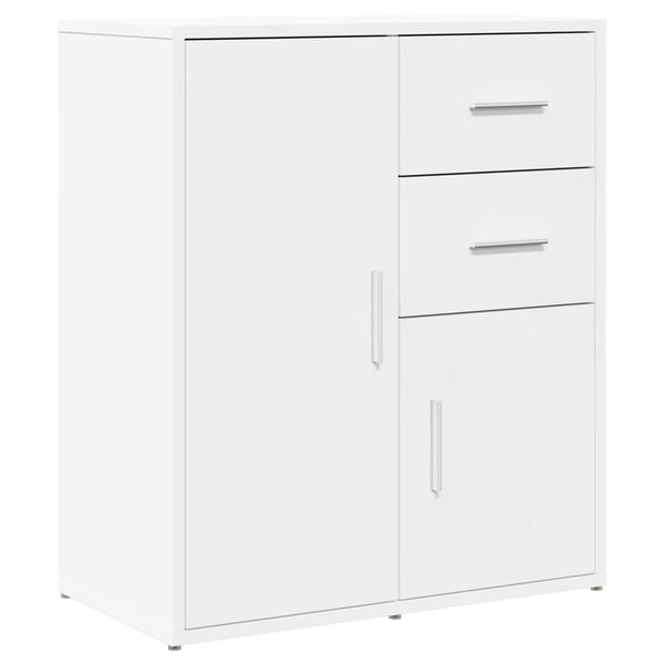 vidaXL skænk 60x31x70 cm konstrueret træ hvid