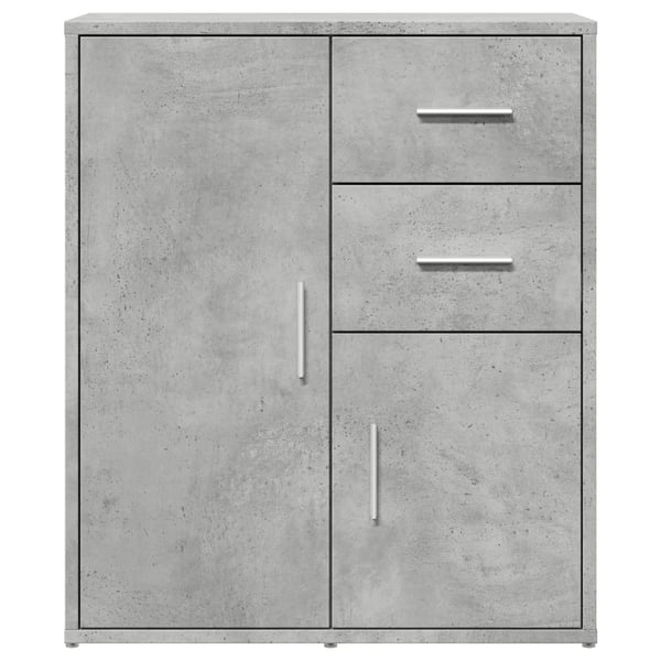 vidaXL Skjenk grå 60x31x70 cm konstruert tre