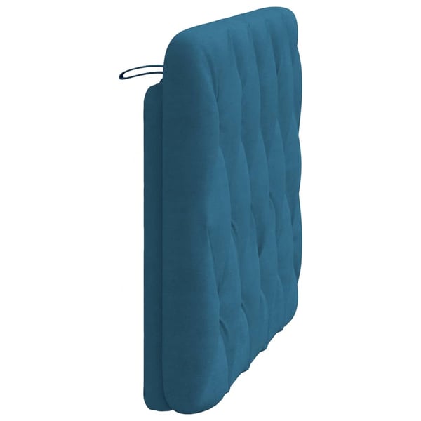 vidaXL gavlpude 100 cm velour blå