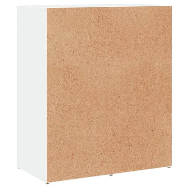 vidaXL Skjenk hvit 60x31x70 cm konstruert tre