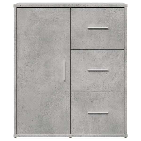 vidaXL Skjenk grå 60x31x70 cm konstruert tre