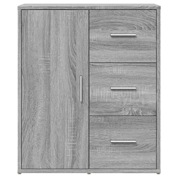 vidaXL Senkki harmaa Sonoma 60x31x70 cm tekninen puu