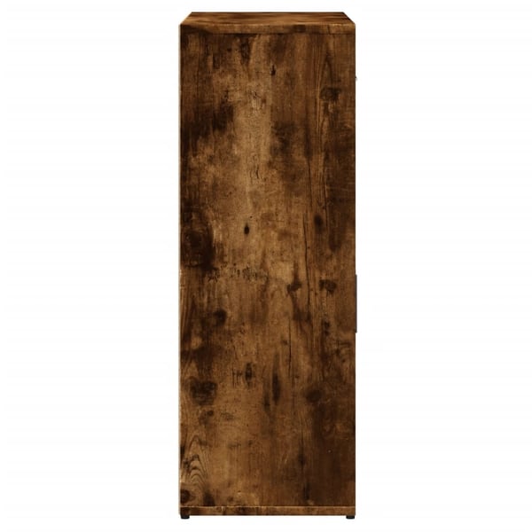 vidaXL Skjenker 2 røkt eik 60x30x84 cm konstruert tre