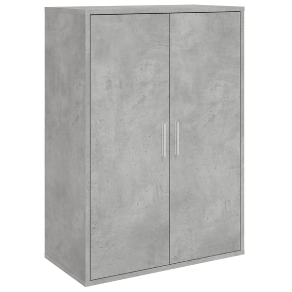 vidaXL skænk 60x31x84 cm konstrueret træ betongrå