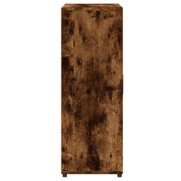 vidaXL Skjenker 2 stk røkt eik 60x31x84 cm konstruert tre