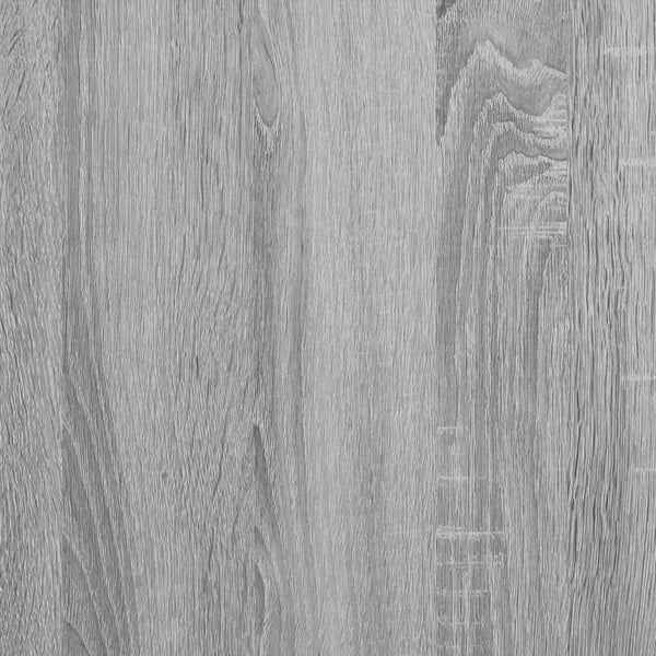 vidaXL sengeramme 90x200 cm konstrueret træ grå sonoma-eg
