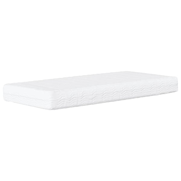 vidaXL Bed with Mattress Black 90x200 cm Velvet