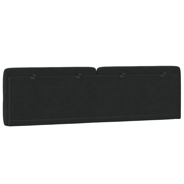 vidaXL gavlpude 180 cm velour sort