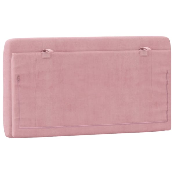 vidaXL gavlpude 100 cm velour pink