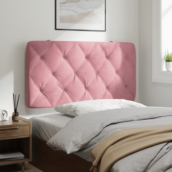 vidaXL gavlpude 100 cm velour pink