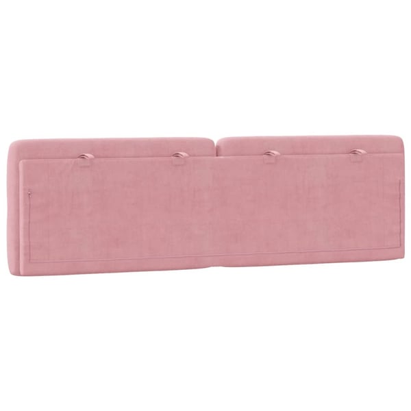vidaXL gavlpude 160 cm velour pink