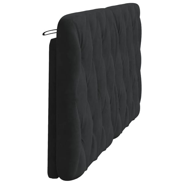 vidaXL gavlpude 160 cm velour sort