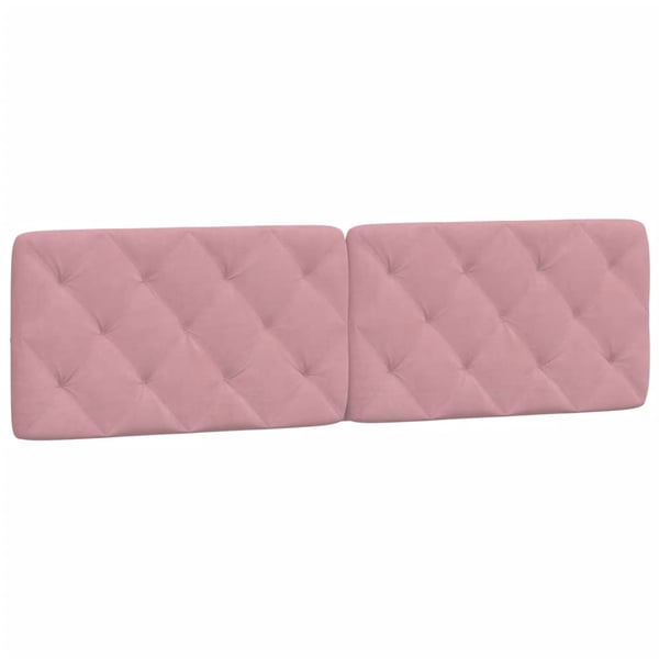 vidaXL gavlpude 180 cm velour pink