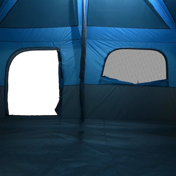 vidaXL Campingtelt 8 personer blå vanntett