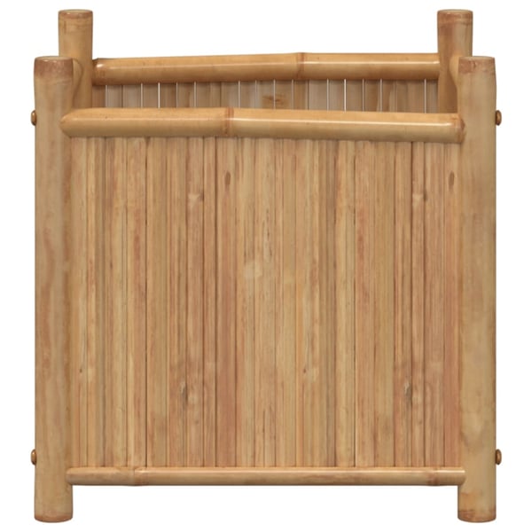 vidaXL Kukkalaatikko 40x40x40 cm bambu