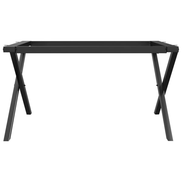 vidaXL Ben for salongbord X-ramme 70x60x43 cm stål