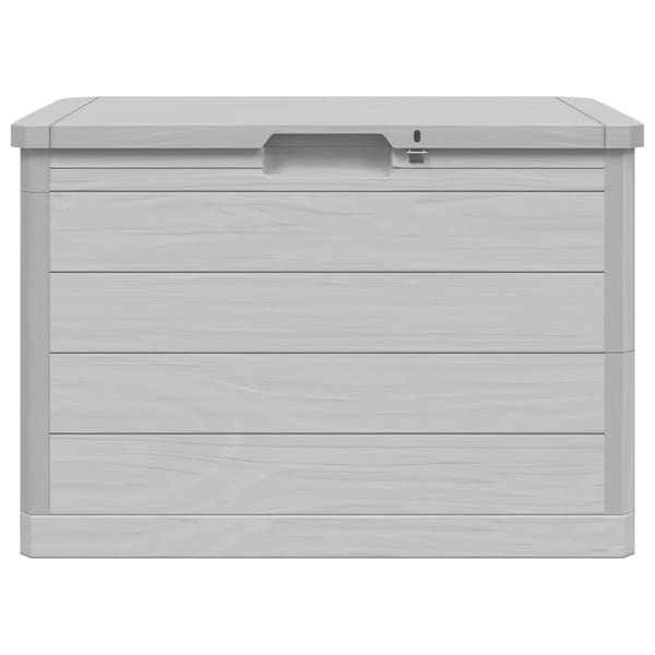 vidaXL Dynbox grå 77,5x44,5x53 cm polypropen