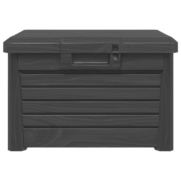 vidaXL Putekasse antrasitt 73x50,5x46,5 cm polypropylen