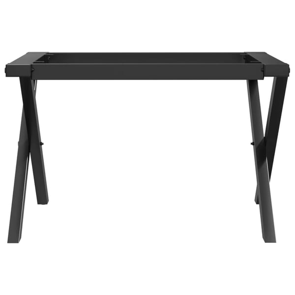 vidaXL Ben for salongbord X-ramme 60x40x38 cm stål