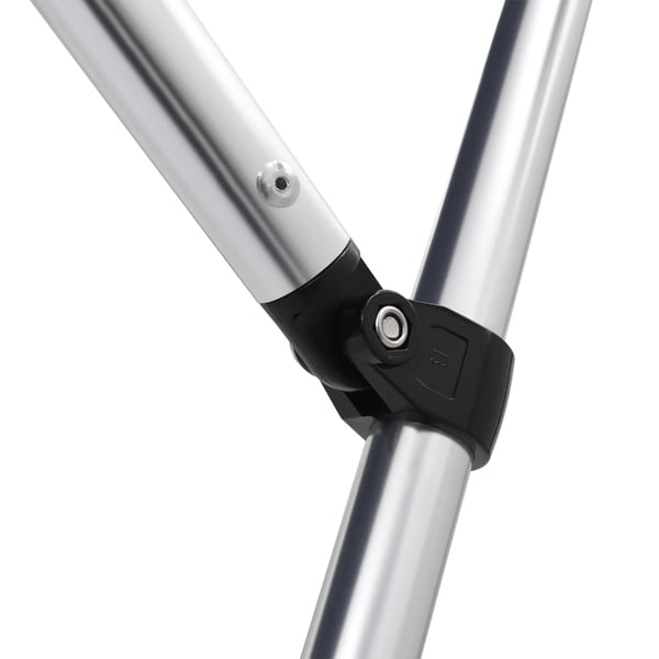 vidaXL biminitop med 4 buer 243x180x137 cm sort