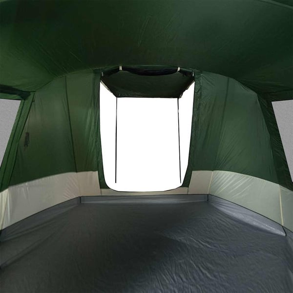 vidaXL Tunneltelt for camping 4 personer grønn vanntett
