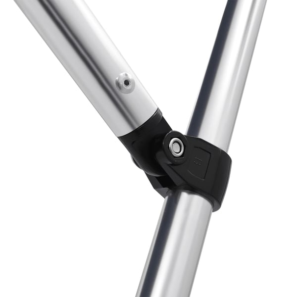 vidaXL Biminitopp 4-buet svart 243x244x137 cm